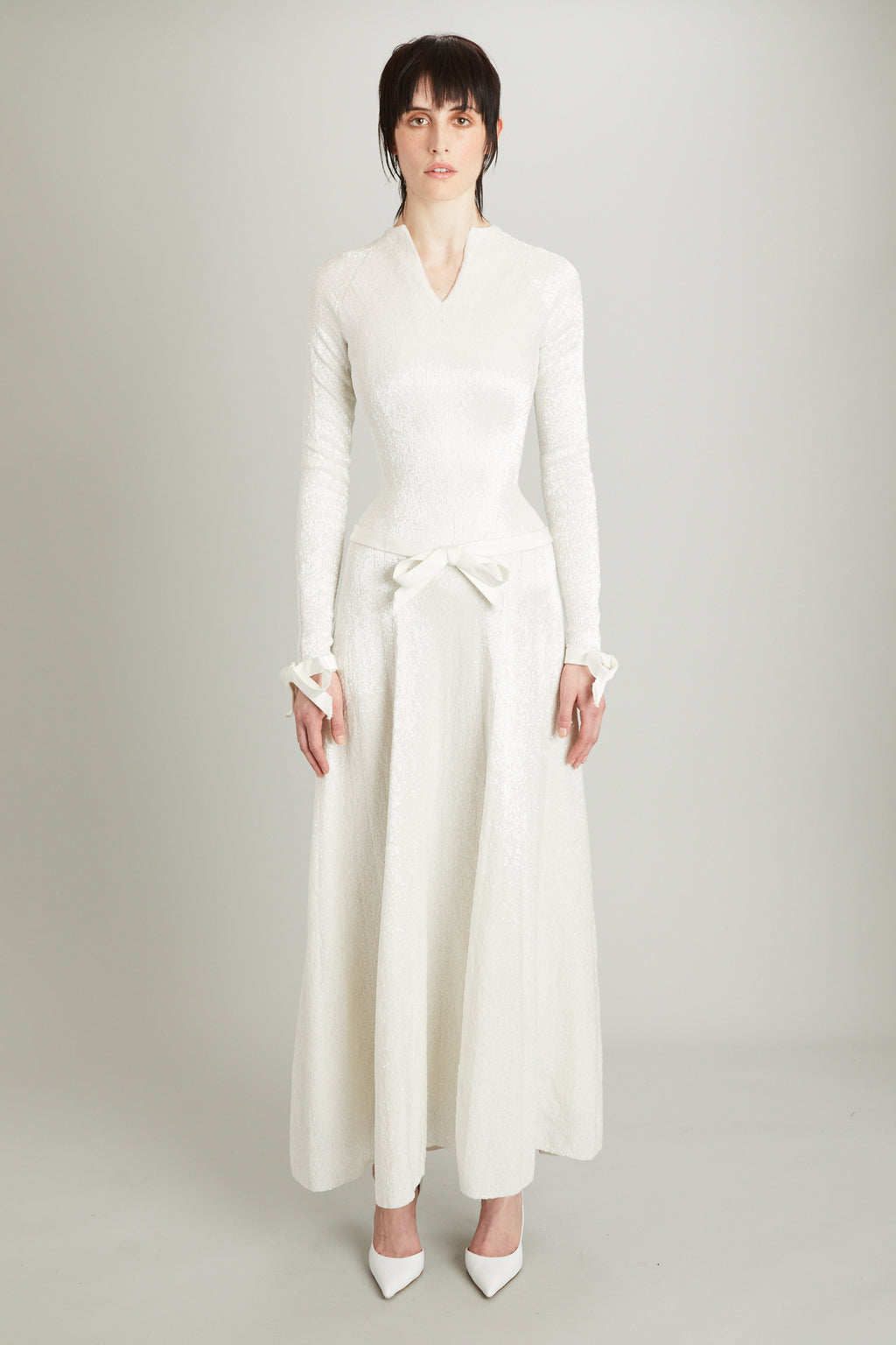 Beaded Conservative Dress