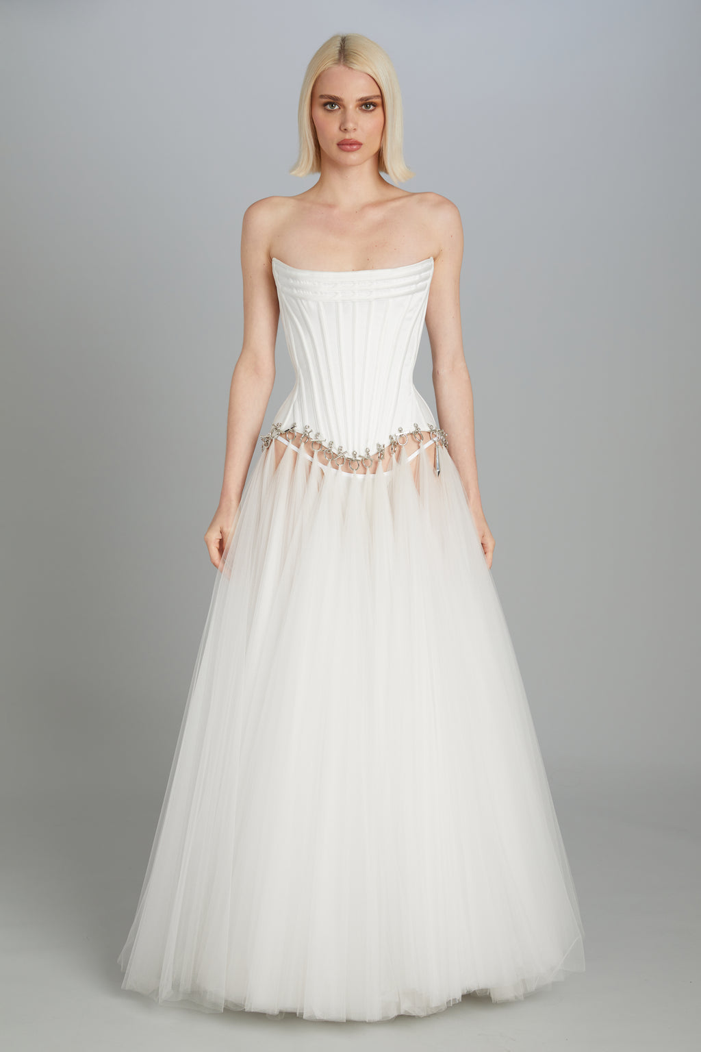 Godet Hardware Gown