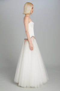 Godet Hardware Gown
