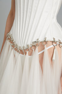 Godet Hardware Gown