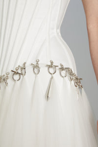 Godet Hardware Gown