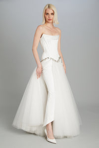 Godet Hardware Gown