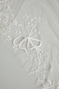 Cathedral-Length Baby's Breath Veil