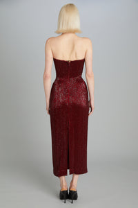 Crimson Ivy Dress