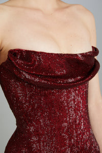 Crimson Ivy Dress