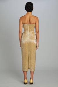 Gold Ivy Dress