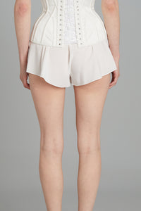 Tap Shorts in Crepe de Chine