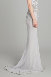 Gallery Skirt in Layered Silks