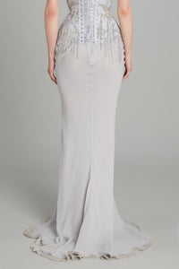 Gallery Skirt in Layered Silks