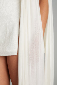 Silk Tulle Scarf