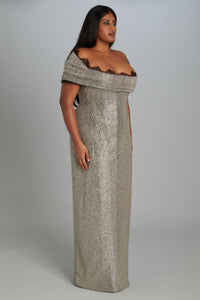 Ivy Gown in Rose Montee Crystals