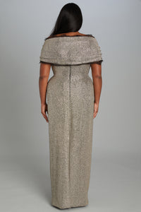Ivy Gown in Rose Montee Crystals