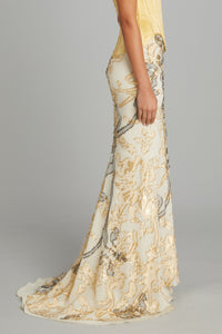 Gallery Skirt in Fil Coupe