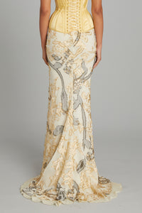 Gallery Skirt in Fil Coupe