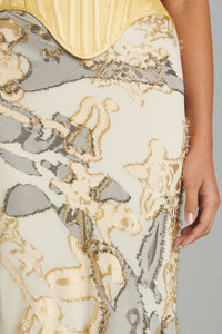 Gallery Skirt in Fil Coupe