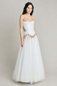 Godet Hardware Gown