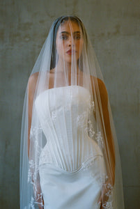 Julie Corset in Matte Satin