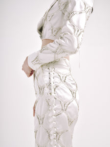 LATTICE SUIT JACKET