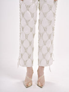 LATTICE SUIT JACKET