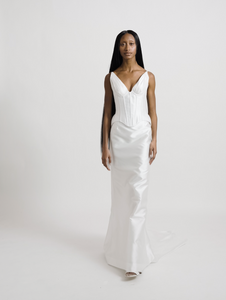 DRAPED CUP CORSET
