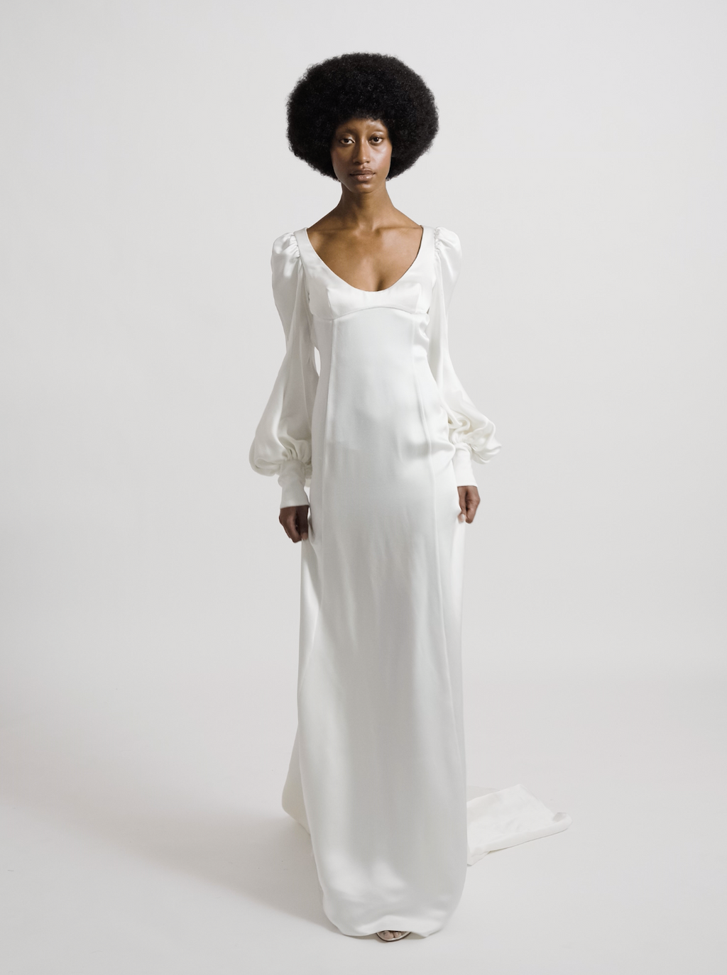 Juno split long dress top