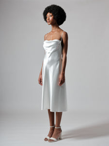 LONG BIAS DRESS