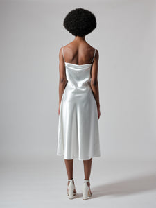 LONG BIAS DRESS
