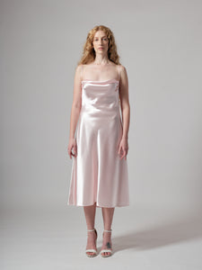 LONG BIAS DRESS