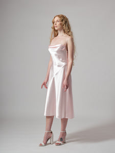 LONG BIAS DRESS