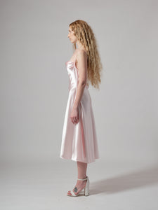 LONG BIAS DRESS