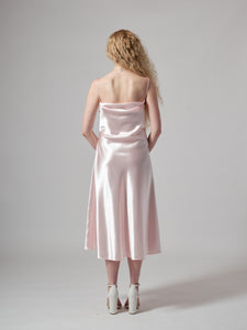 LONG BIAS DRESS