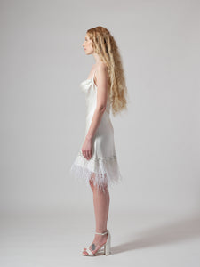 EMBROIDERED PAJAMA DRESS