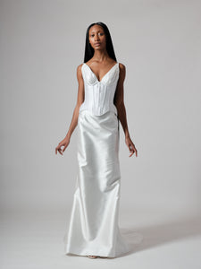 DRAPED CUP CORSET