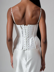 DRAPED CUP CORSET