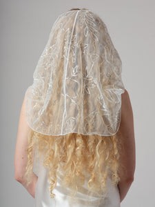 SEQUIN EMBROIDERED SNOOD